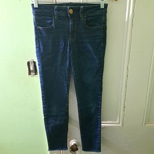American Eagle Women's Blue Jeans